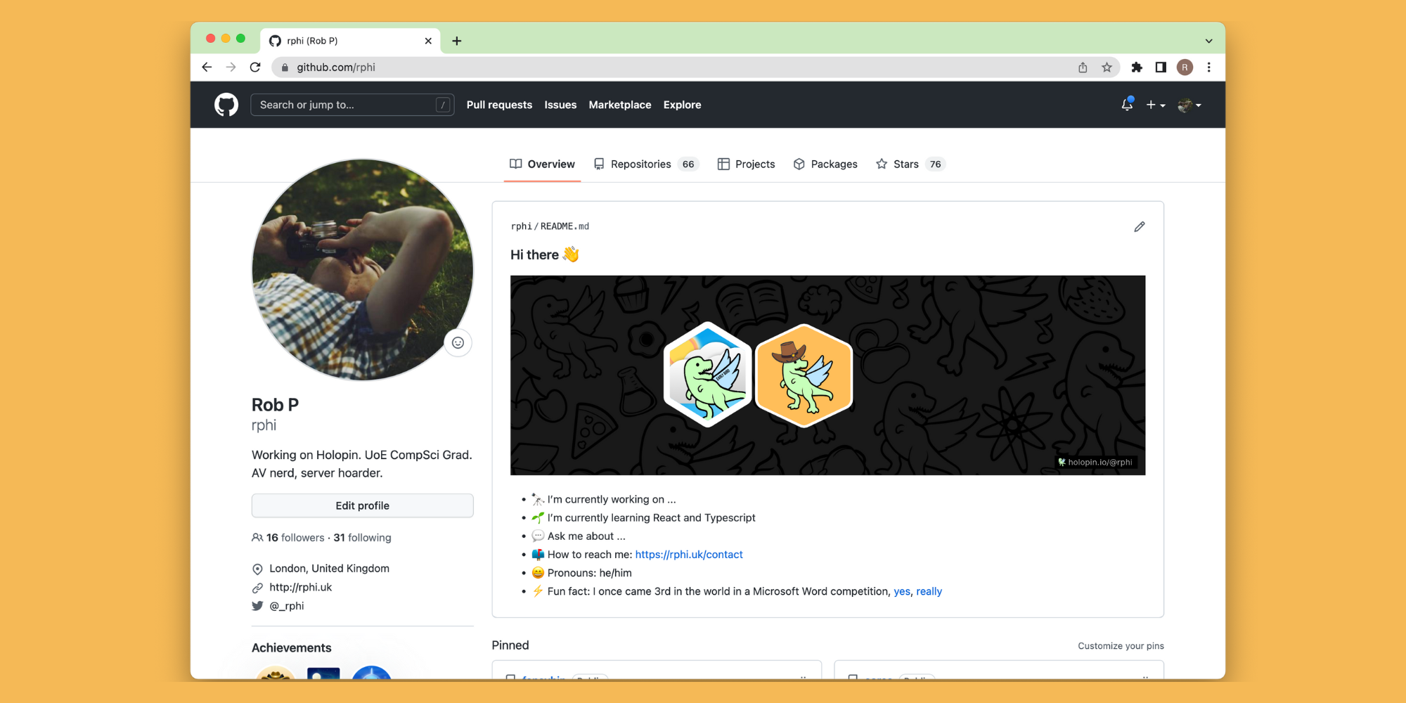Cover Image for Tutorial: Add your Holopin badges to your GitHub profile