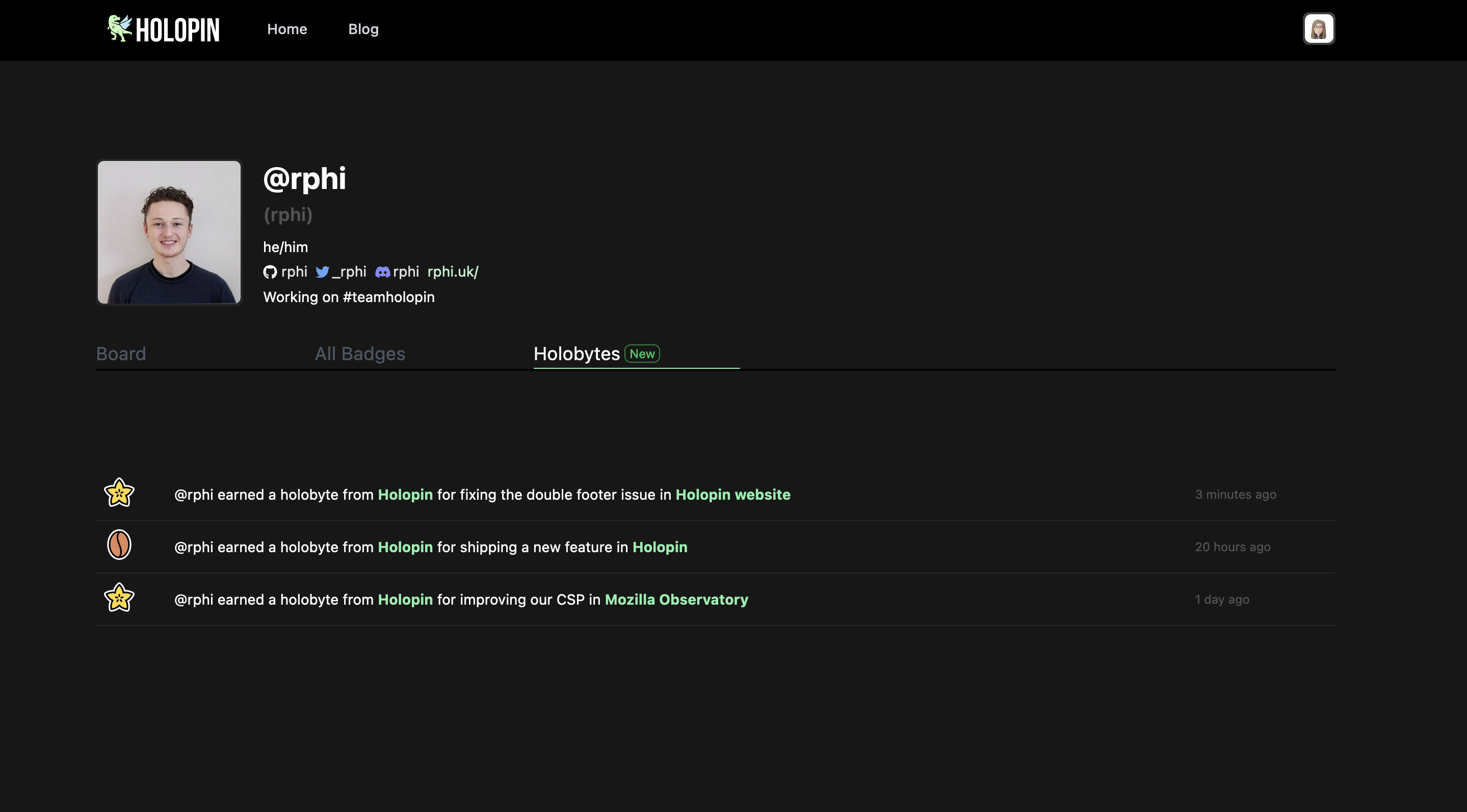 Tutorial: Add your Holopin badges to your GitHub profile